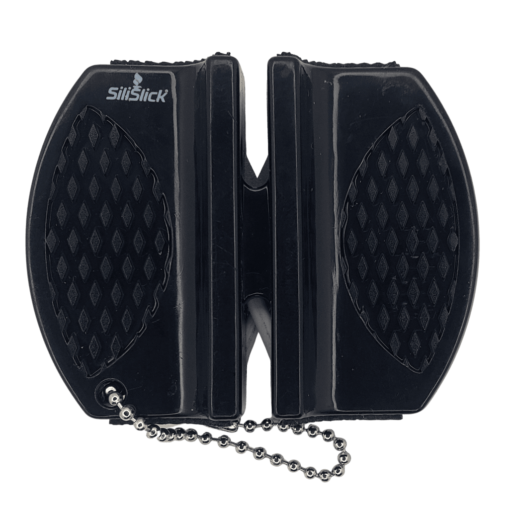 Kitchen Knife Set Kit | Black Magnetic Rack & Sharpener - Coley'sClosetCo