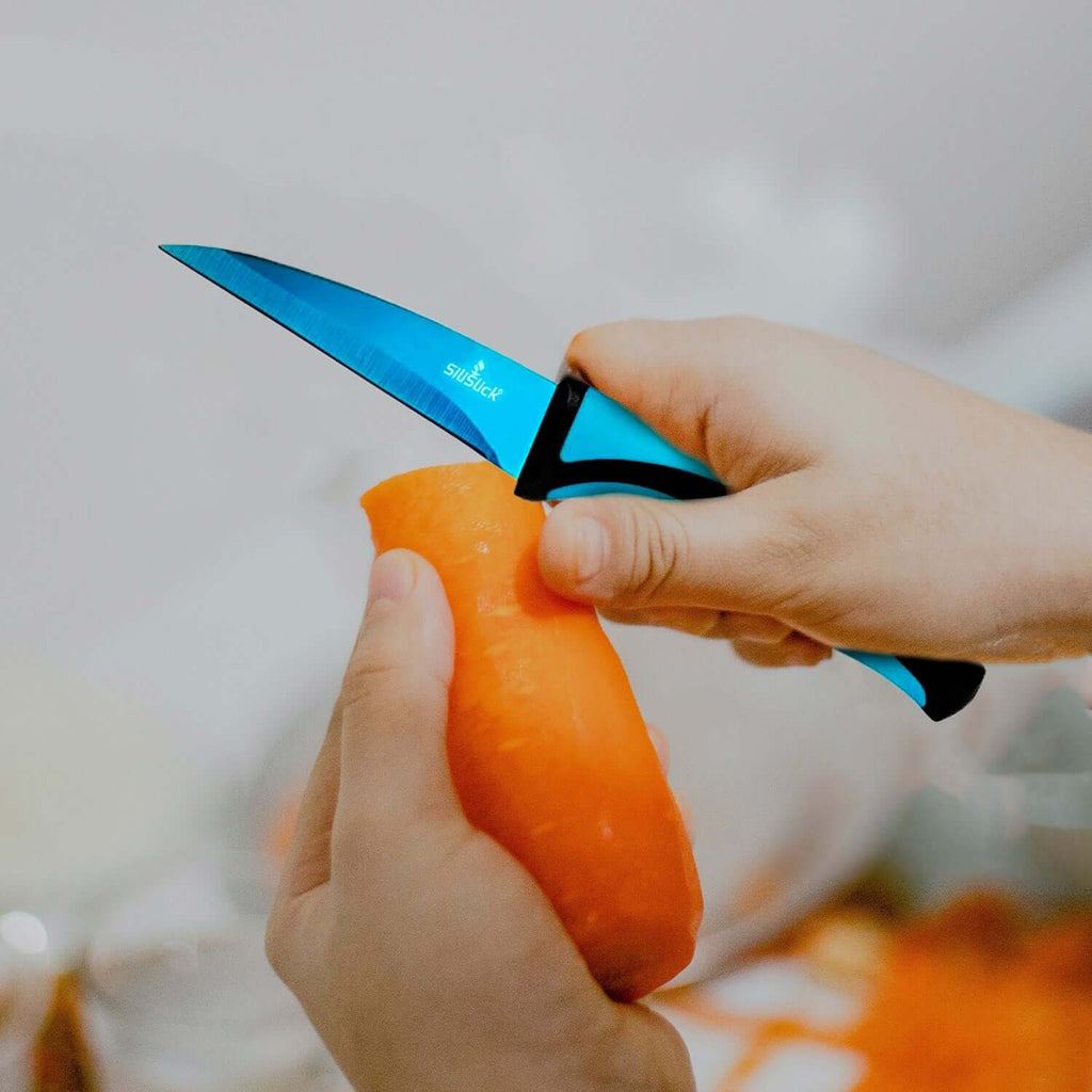 Kitchen Knife Set - Titanium Coated Blades - Coley'sClosetCo