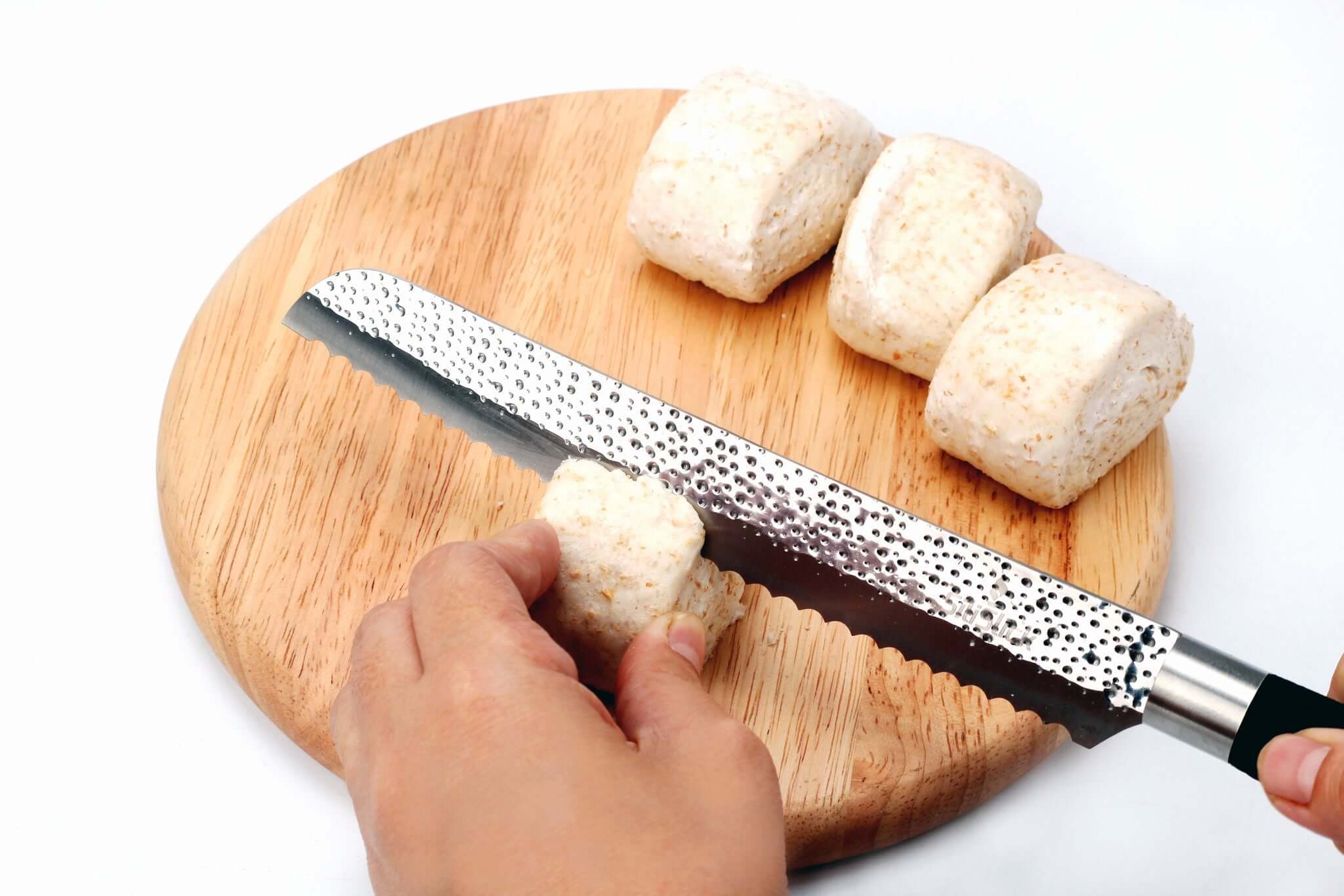 3 - Piece Hammered Chef Knife Set - Coley'sClosetCo