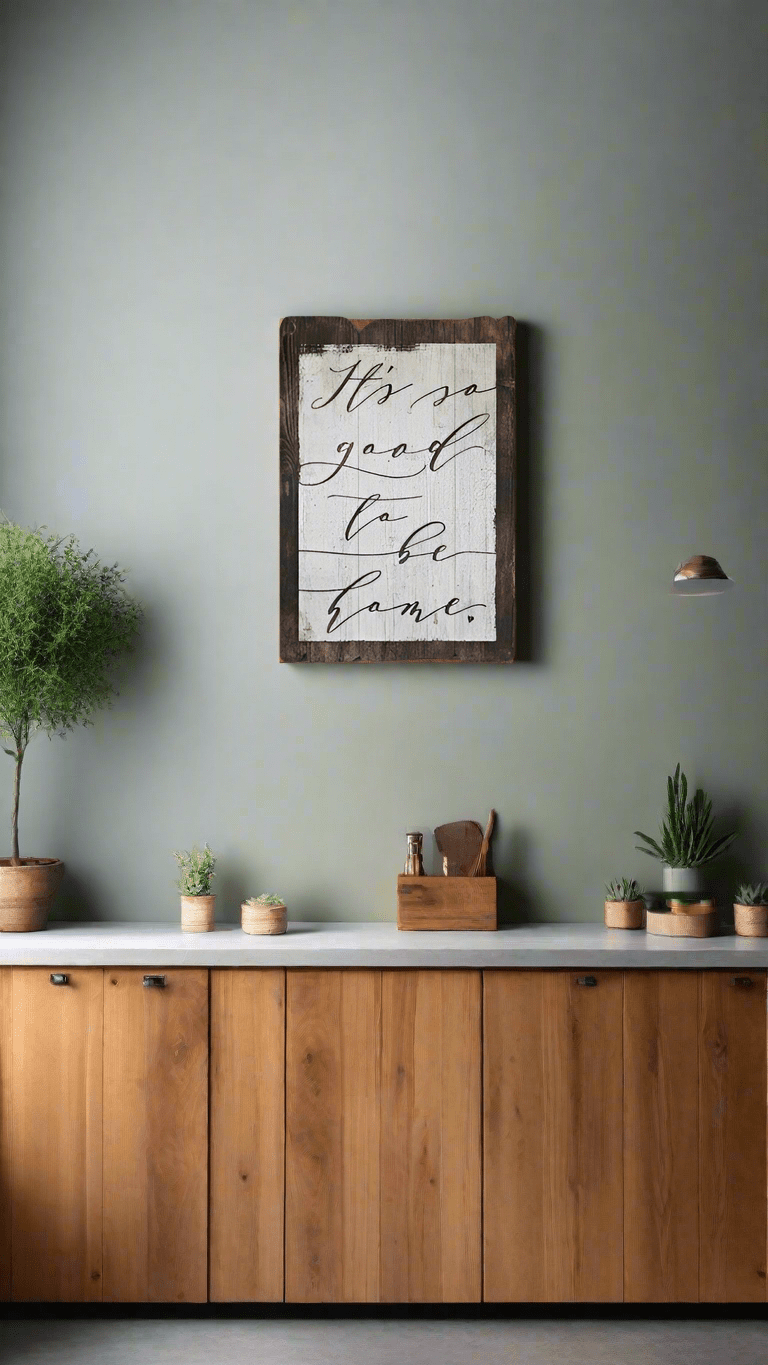 Rustic "It's so good to be home." Wood Wall Sign | Farmhouse Decor fall decor - Coley'sClosetCo